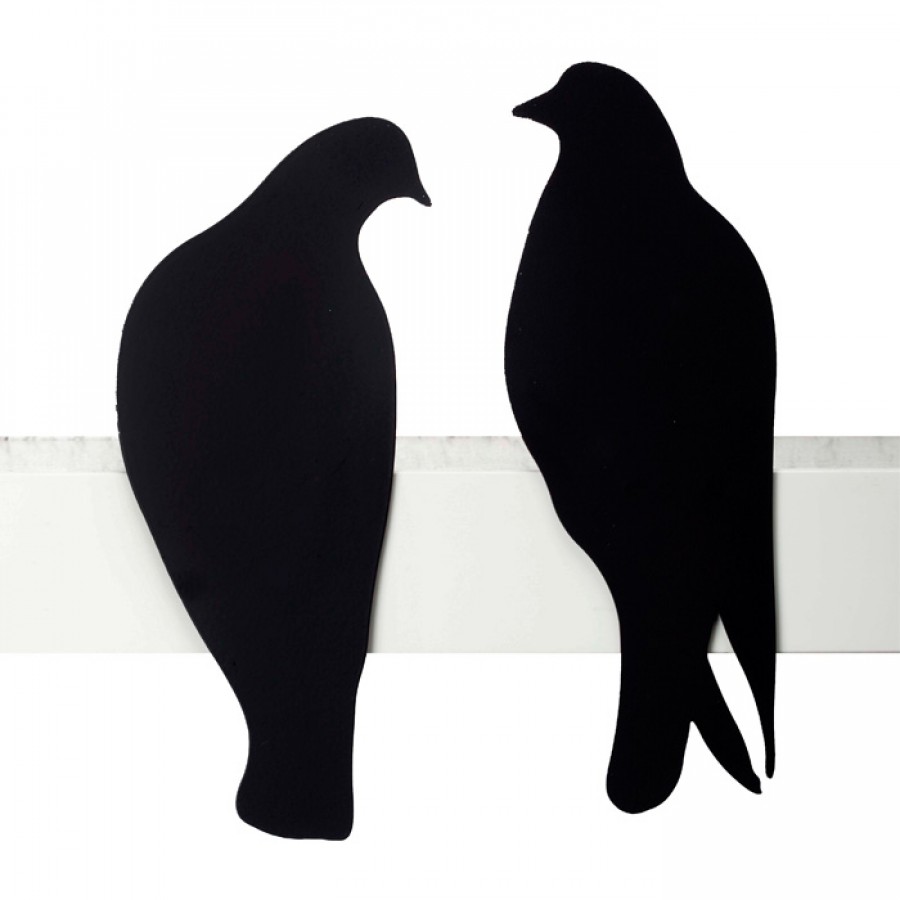 Lovebirds - Metal Sculptures by artoridesign