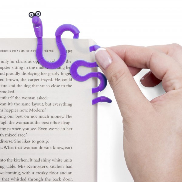 Wally Clip Bookmark - Purple