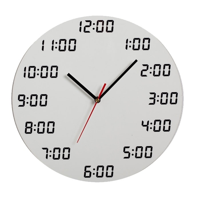 Analogous Didital Wall Clock