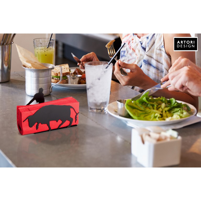 Red Napkin Holder ⋆ Artori Design
